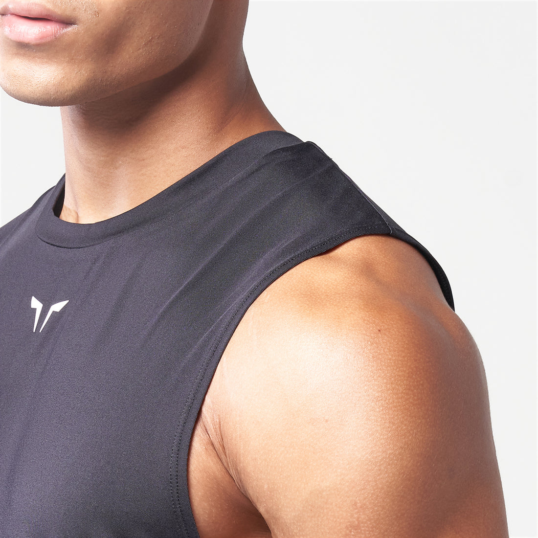 Essential Gym Tank- Black